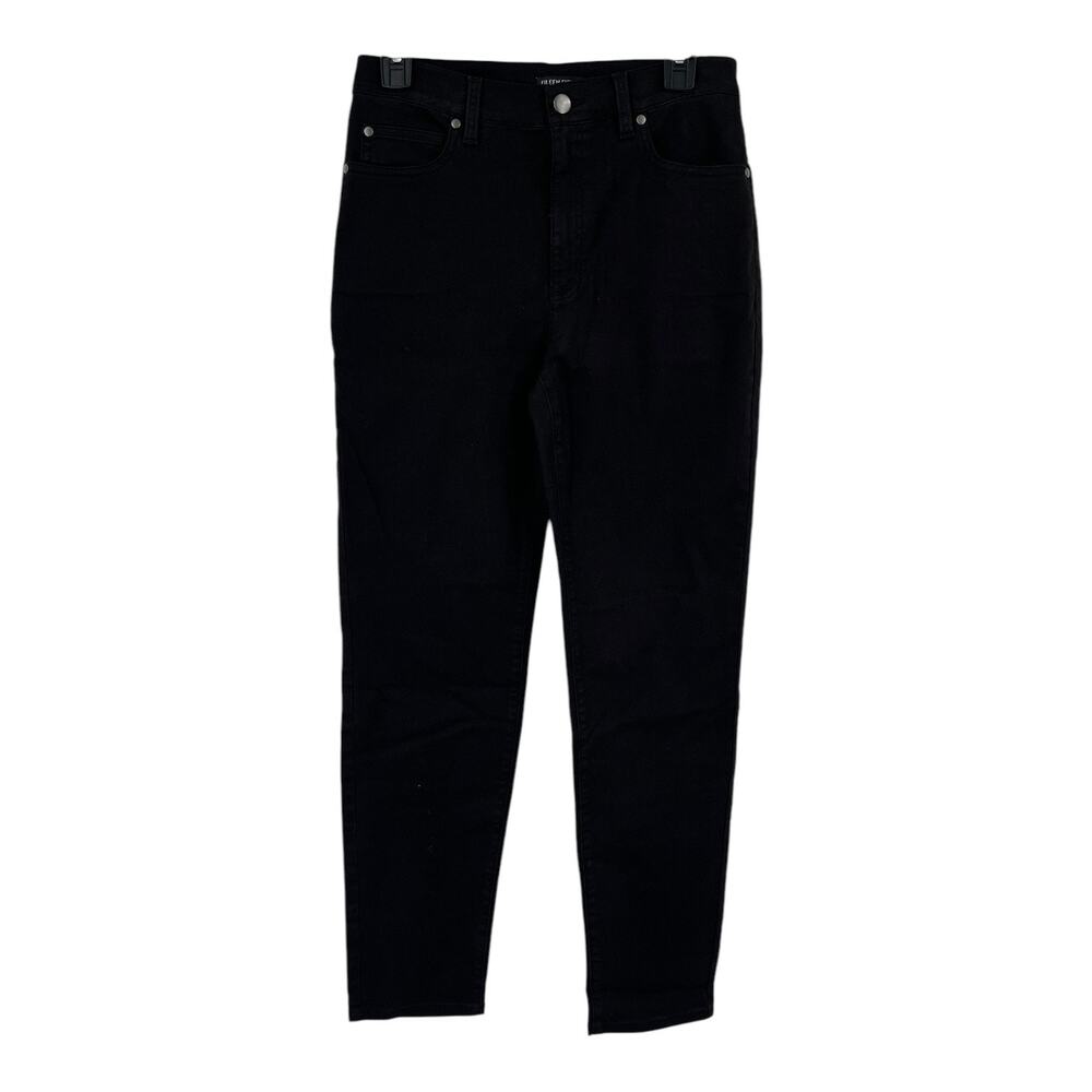 Eileen Fisher Jeans High Waist Slim Fit black size X-Small XS